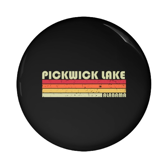 Pickwick Lake Albm Fishing Camping Summer Pin Buttons