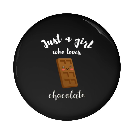 Chocolate Humor Chocolate Pin Buttons