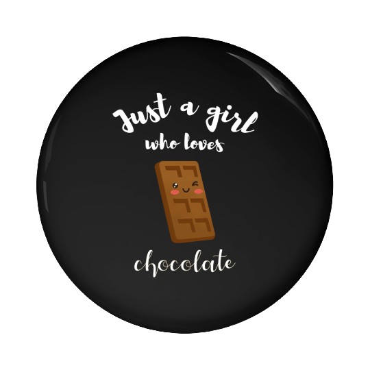 Chocolate Humor Chocolate Pin Buttons