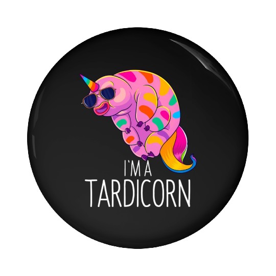Water Bear Unicorn Tardigrade Science Microbiology Pin Buttons