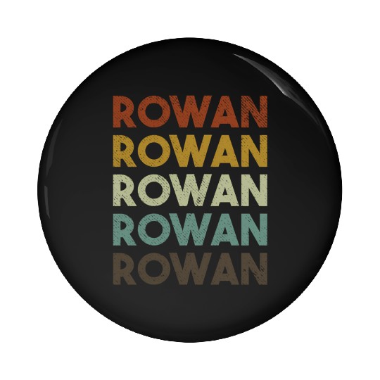 Rowan 80S Style Pin Buttons