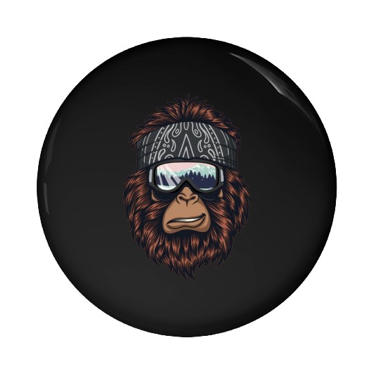 Bigfoot Pin Buttons