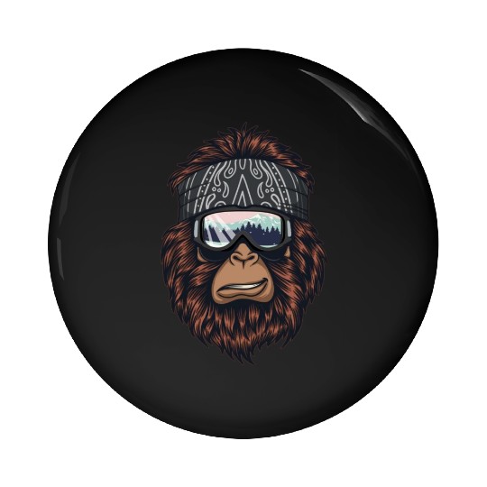 Bigfoot Pin Buttons