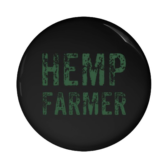 Hemp Farm Pin Buttons