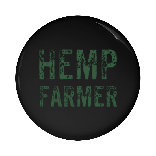 Hemp Farm Pin Buttons
