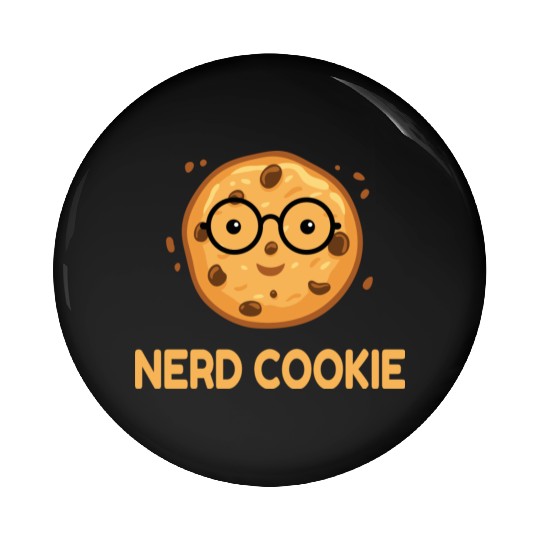 Nerd Cookie Cookies Candy Pin Buttons