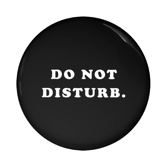 Do Not Disturb Pin Buttons