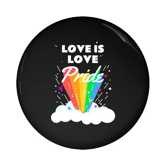Love is Love Gay LGBTQ Flag Gay Lesbian Pride Pin Buttons
