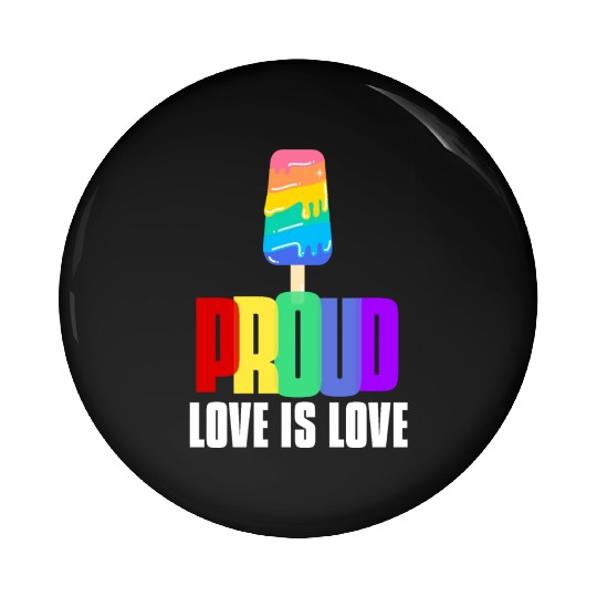 Proud LGBT Pin Buttons Love is Love Pin Buttons LGBTQ Pride