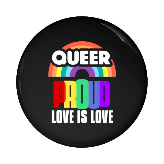Love is Love Pin Buttons Human Rights Gay Pride Proud