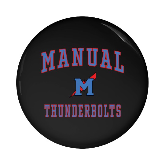 Manual High School Thunderbolts Pin Buttons