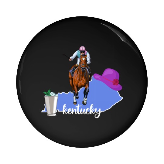 Kentucky Horse Racing Derby Py Pin Buttons