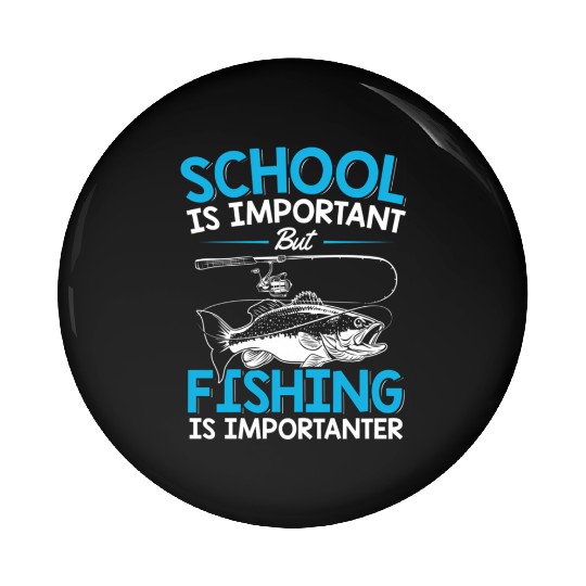 Fishing Youth Fishn Fishing Pin Buttons