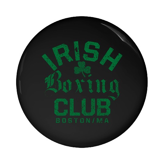 Irish Bong Club Boston Massachusetts Pin Buttons