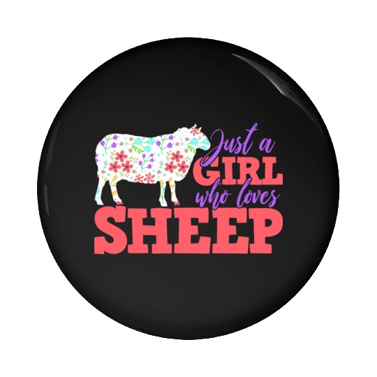 Sheep Farmer Pin Buttons