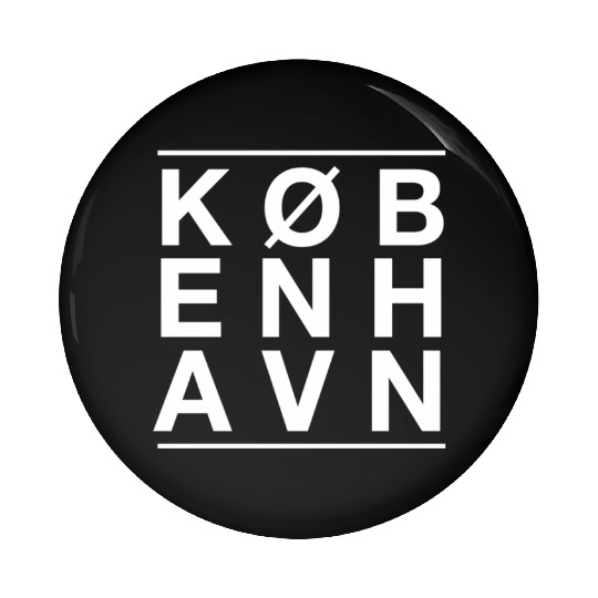 Kã¸Benhavn By Copenhagen Denmark Pin Buttons