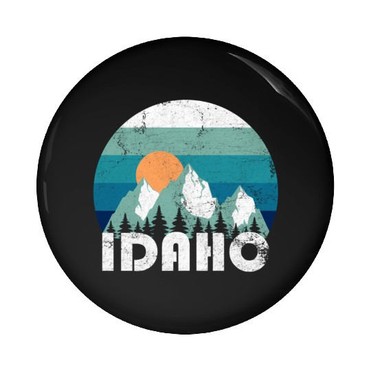 Idaho State Pin Buttons