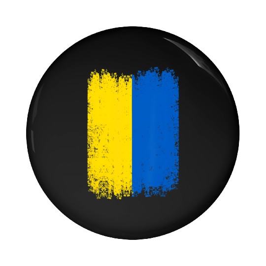 Ukraine Ukrainian National Flag Patriotic Pin Buttons