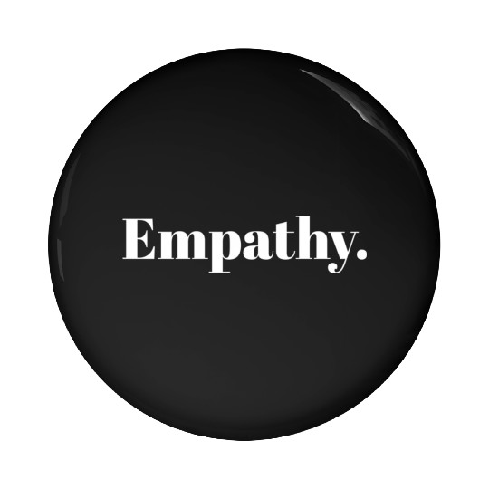 Statement Empathy Blue Small Pin Buttons