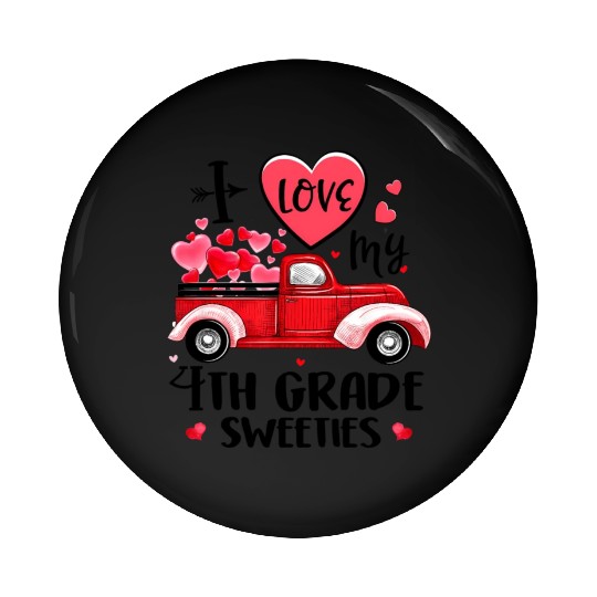 Ph Truck Day 4Th Grade Teacher Pin Buttons