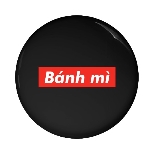 Banh Mi red boxx Vietnam Vietnamese Sandwich Viet Pin Buttons