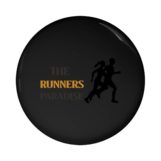 THE RUNNERS PARADISE RUNNUNG Pin Buttons