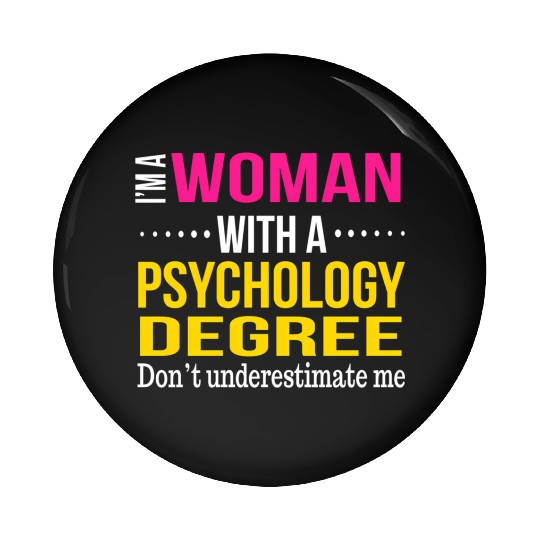 Psychology Degree Major Graduation 2023 Pin Buttons