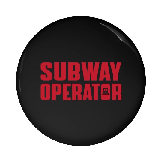 Great Subway Operator Apparel Subway Train Driver Pin Buttons