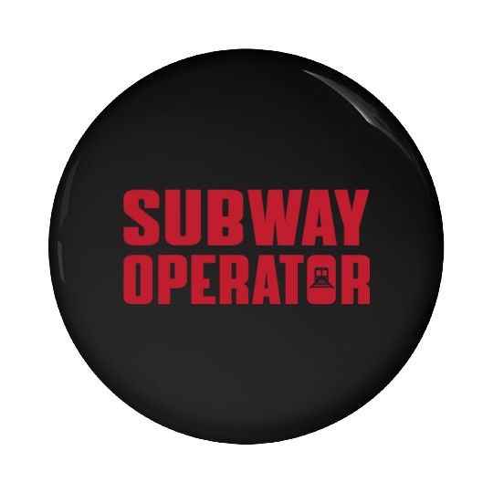 Great Subway Operator Apparel Subway Train Driver Pin Buttons