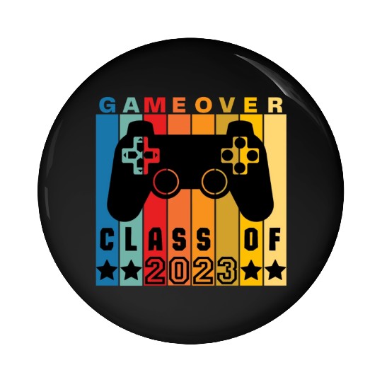 Game Over Class Of 2023 Pin Buttons