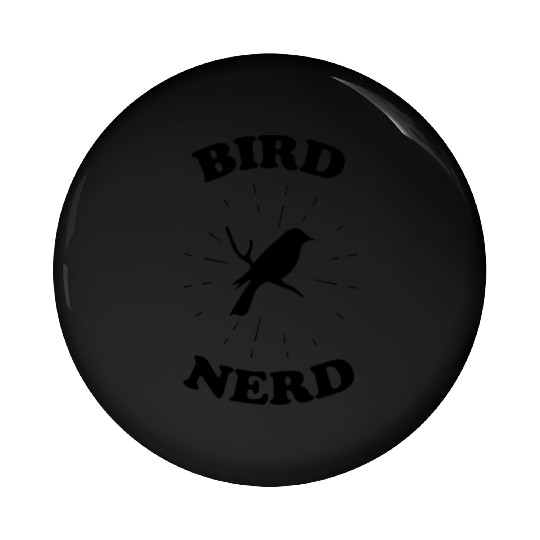 Bird Nerd Bird Watching Pin Buttons