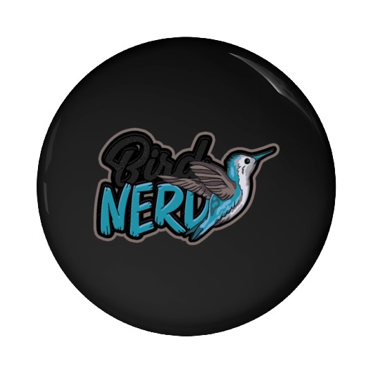 Bird Desig for Birdwatcher Bird Nerd Lover Bird Pin Buttons