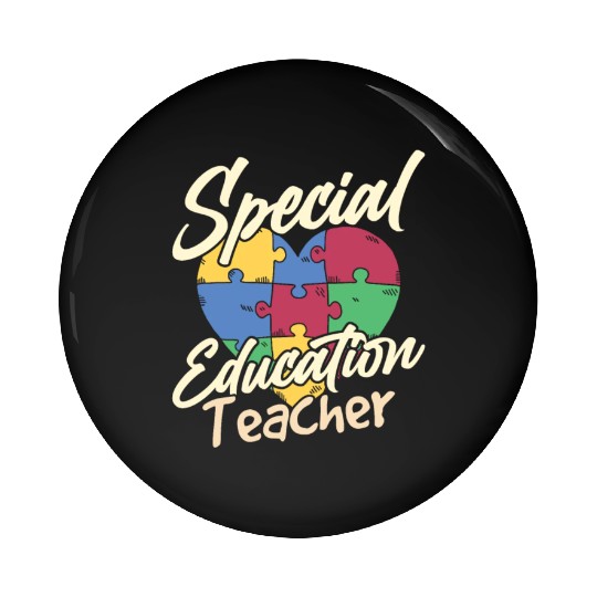 Special Education Teacher Cute Sped Awareness Pin Buttons