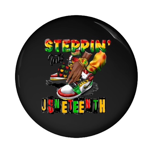 Youth Shoes Step' Into Juneteenth Like My Pin Buttons