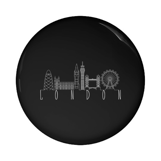 London Landmar England Uk United Kingdom Travel Pin Buttons