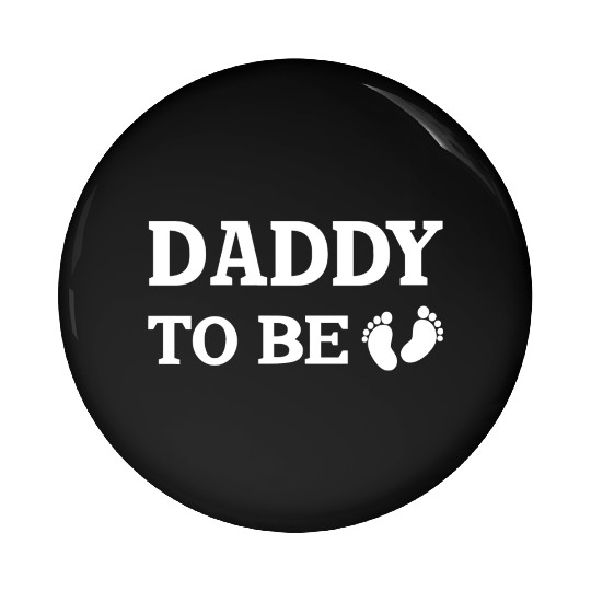 DADDY TO BE Love Ba Pin Buttons