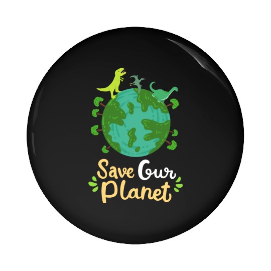 Earth Day Planet Save Our Planet Environmentalist Pin Buttons