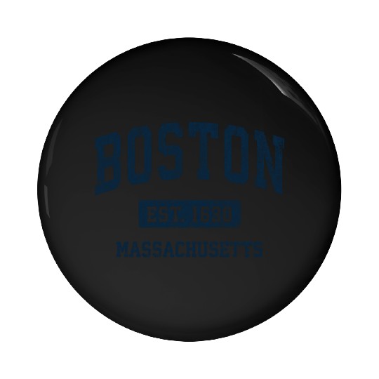 Boston Massachusetts Ma Vintage Athletic Pin Buttons