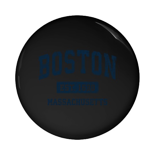 Boston Massachusetts Ma Vintage Athletic Pin Buttons