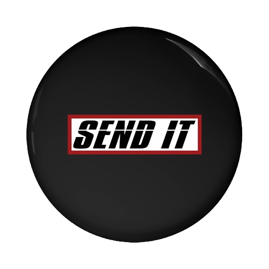Send It Dirt Bike Bmx Offroad Pin Buttons