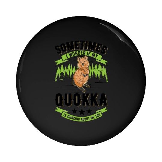 Quokka Gift Short-tailed Kangaroo Pin Buttons