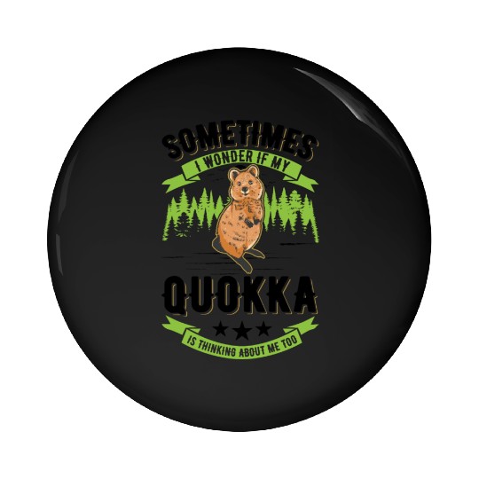 Quokka Gift Short-tailed Kangaroo Pin Buttons