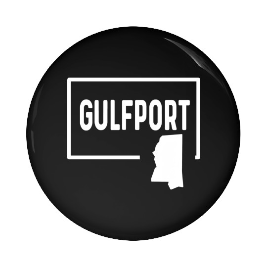 port Mississippi Ms - Home Hometown Vacation Pin Buttons