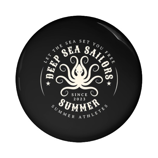 Sail In Summer Pin Buttons