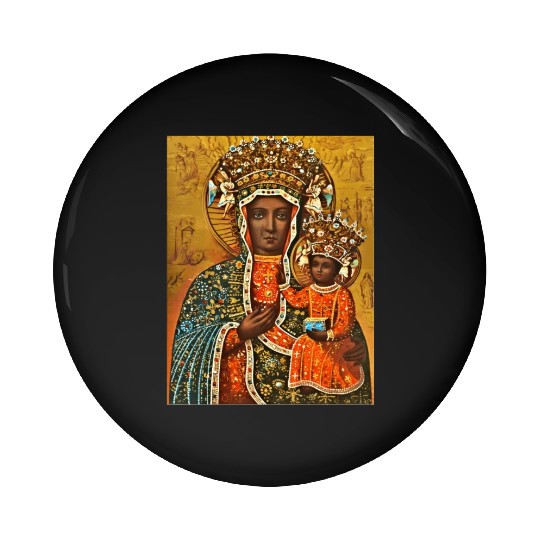 Our Lady Of Pin Buttons