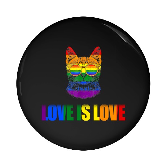 love Is Love Gay Pride Pin Buttons