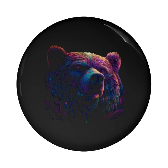 Grizzly King Pin Buttons