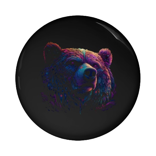 Grizzly King Pin Buttons