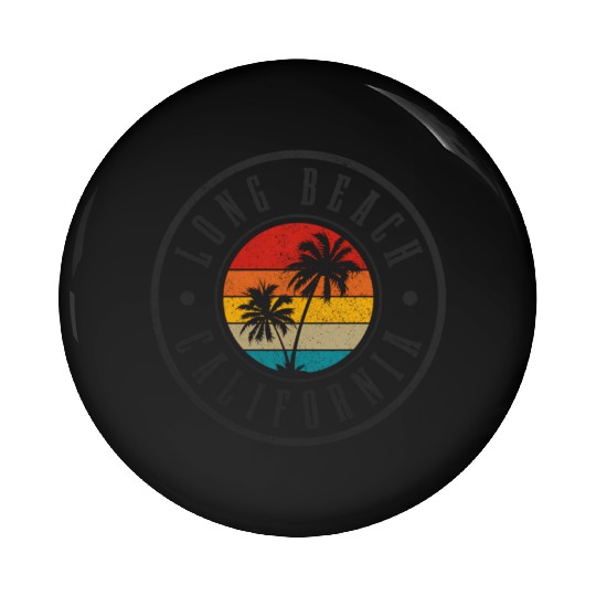 Long Beach California Pin Buttons