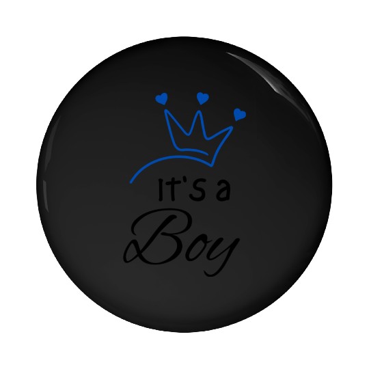 It's a Boy, funny newborn clothes,boy baby shower Pin Buttons